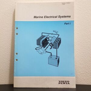 Volvo Penta Marine Electrical‎ Systems Part 1 Manual 3/1993 - 7733534-7